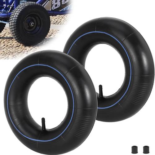 2 packs 3 50 4 00 6inner tube with tr13 straight stem for 3 13x4 00 6 mowers generator and more