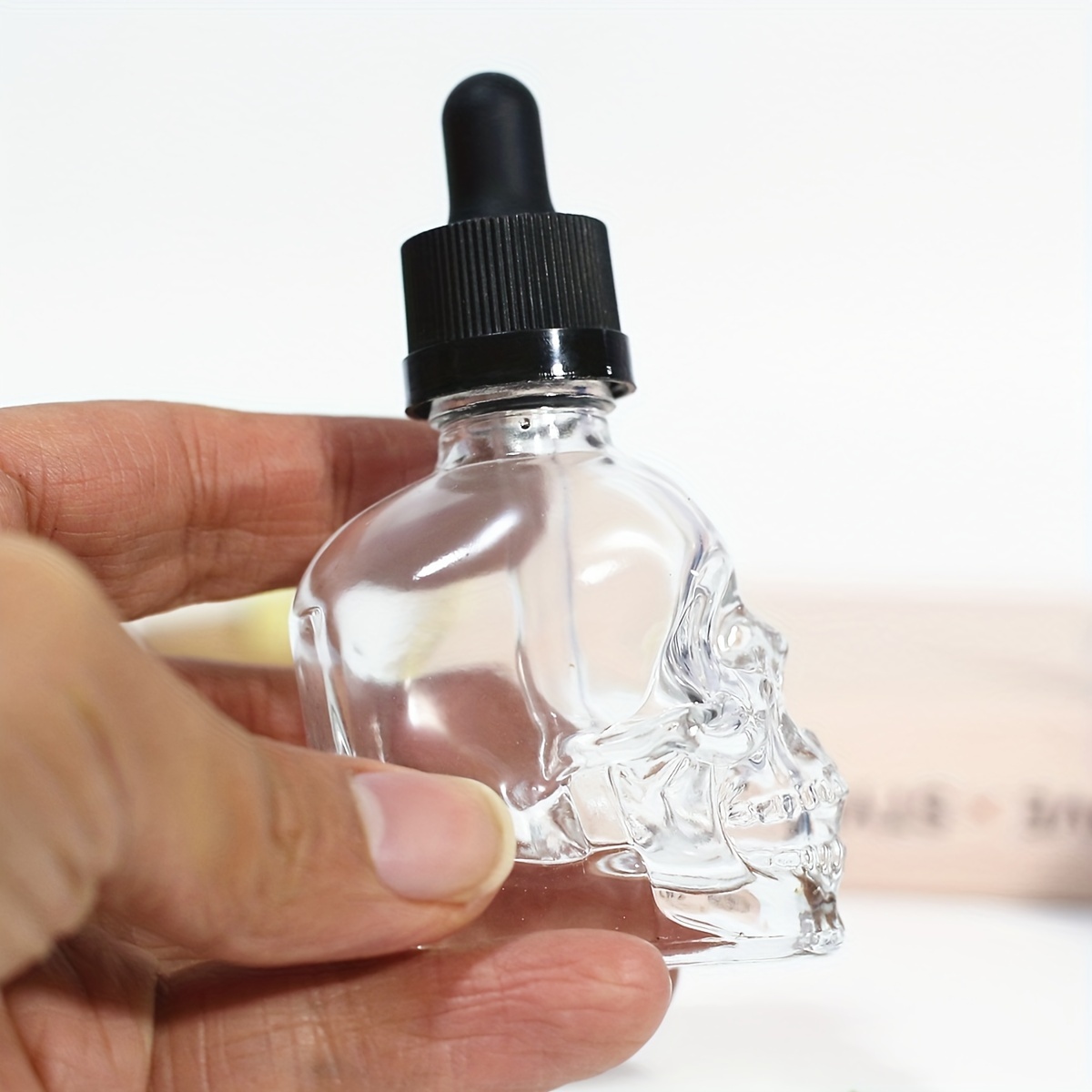 Image of 1pc Empty 30ml Glass Dropper Bottle Leakproof Essential Oils Bottle For Perfume, Laboratory Reagent, Travel Stuff, Wedding, Party, Birthday, Gifts For Men Mom Dad , Accessaries, Funny Gift