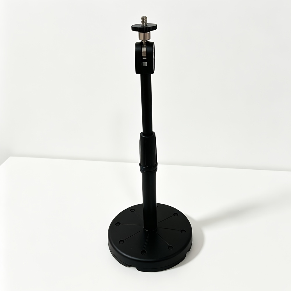 TEMU Supporto per fotocamera da computer con di appoggio a base regolabile a forma di disco, design ergonomico��un supporto per fotocamera da