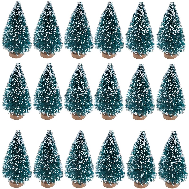 

18pcs Christmas Tree Set Wooden - & , For , Decorations & Parties