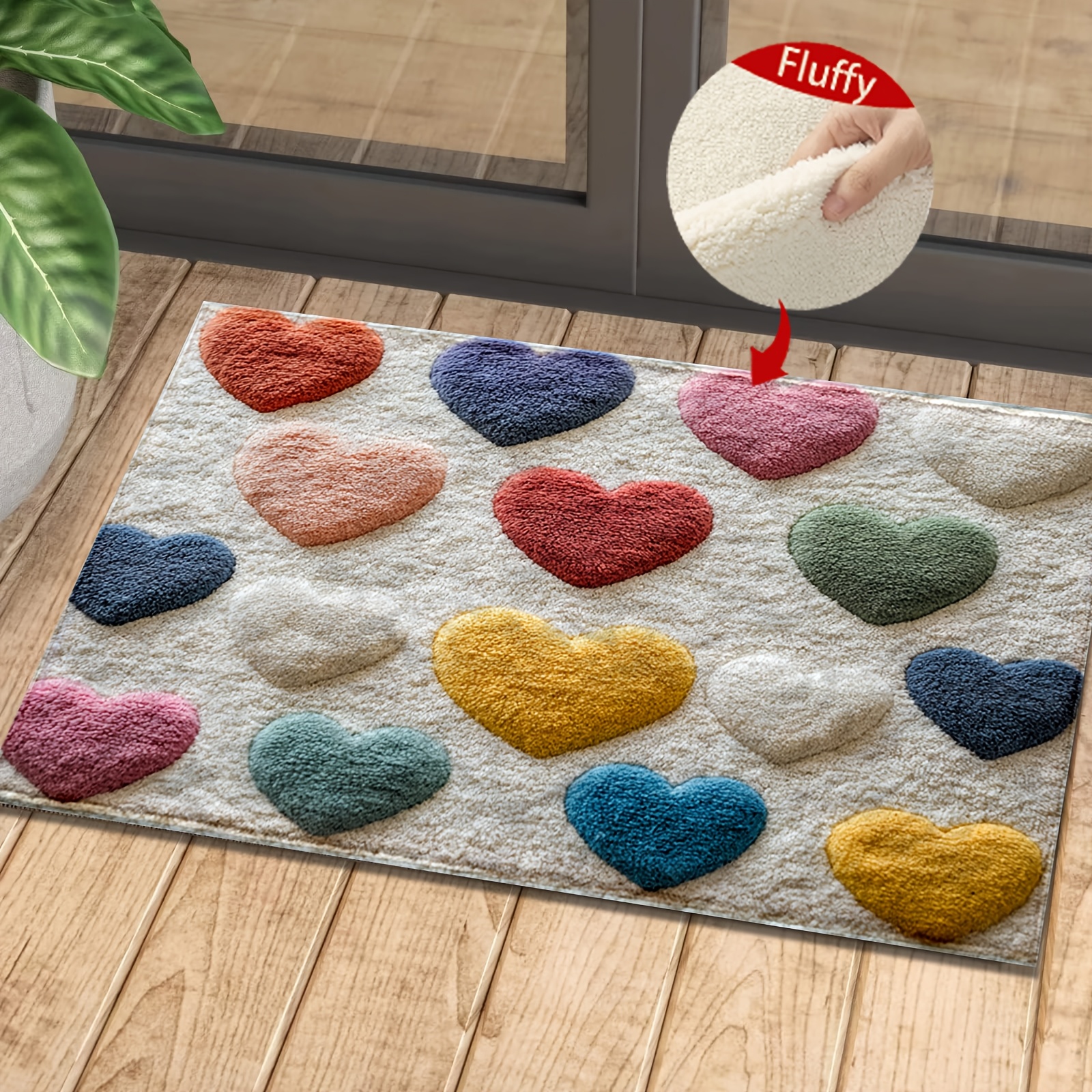 

's Day - -slip Microfiber Bath Mat - -dry, Absorbent & Rug For And Bathroom, For Decor &