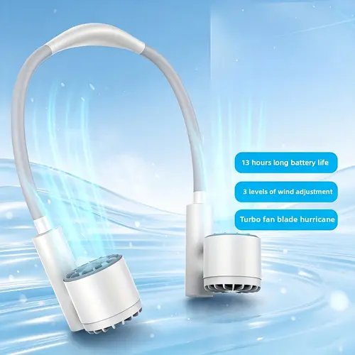 Usb Wind Generator neck fan sold on Temu United States