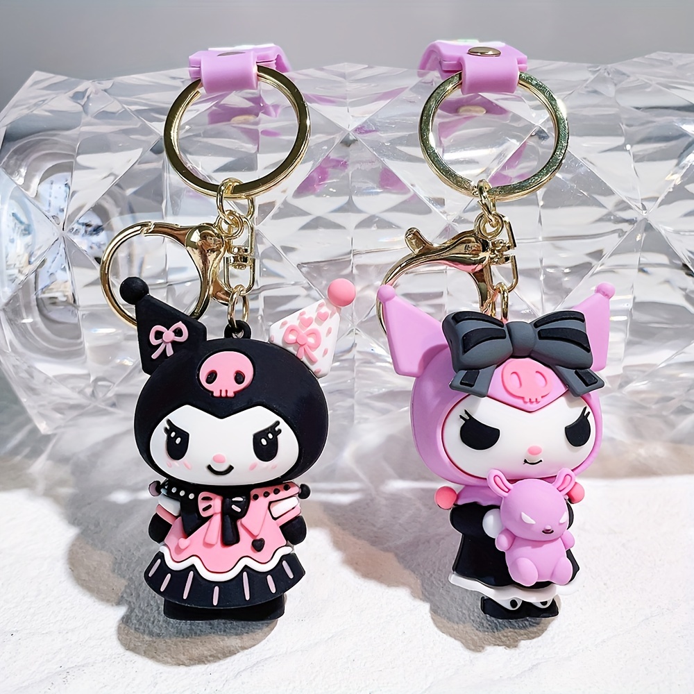 

Romantic Cherry Blossom Series Melody Doll Keychain For Men, Kuromi Small Pendant Keychain