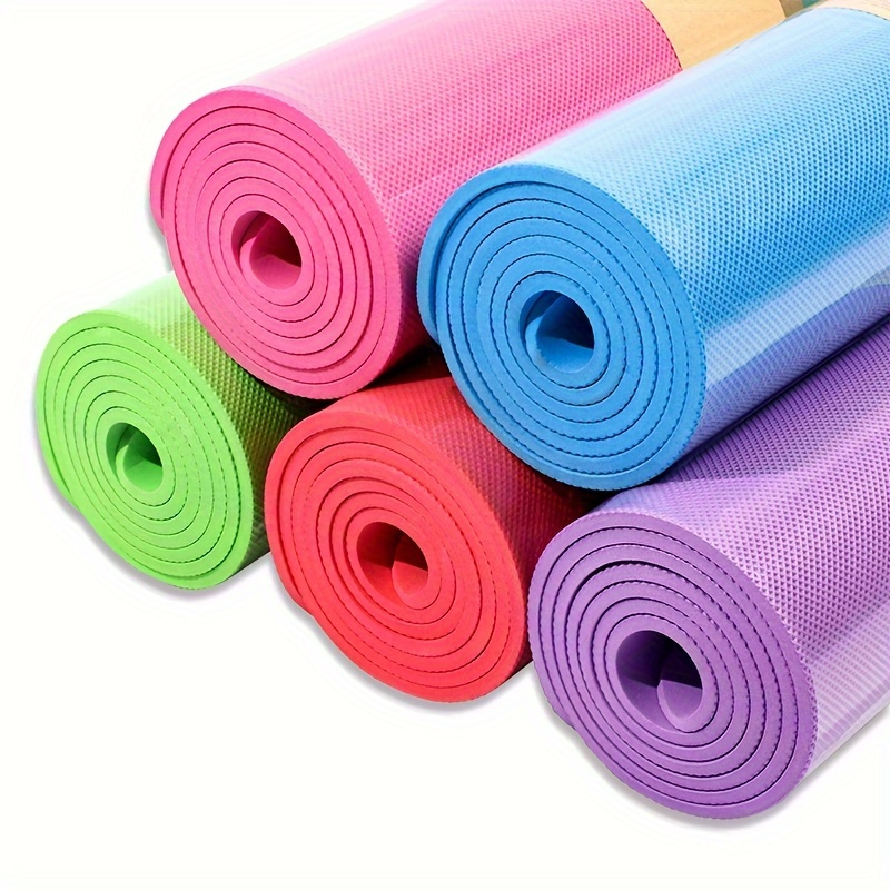 

Tapis de yoga EVA antidérapant - Couleur unie - Pour le fitness, la danse et le yoga