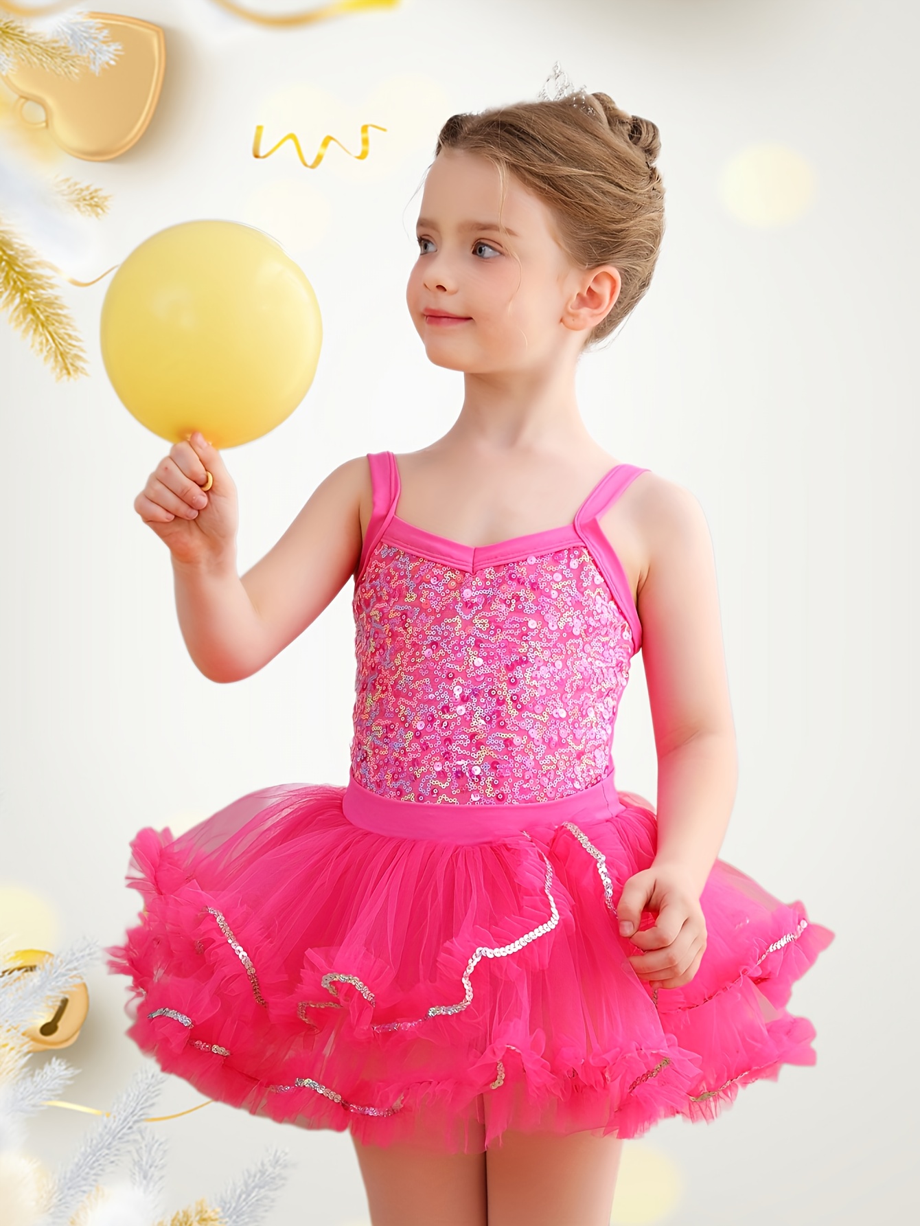 neon girls dress sold on Temu United States