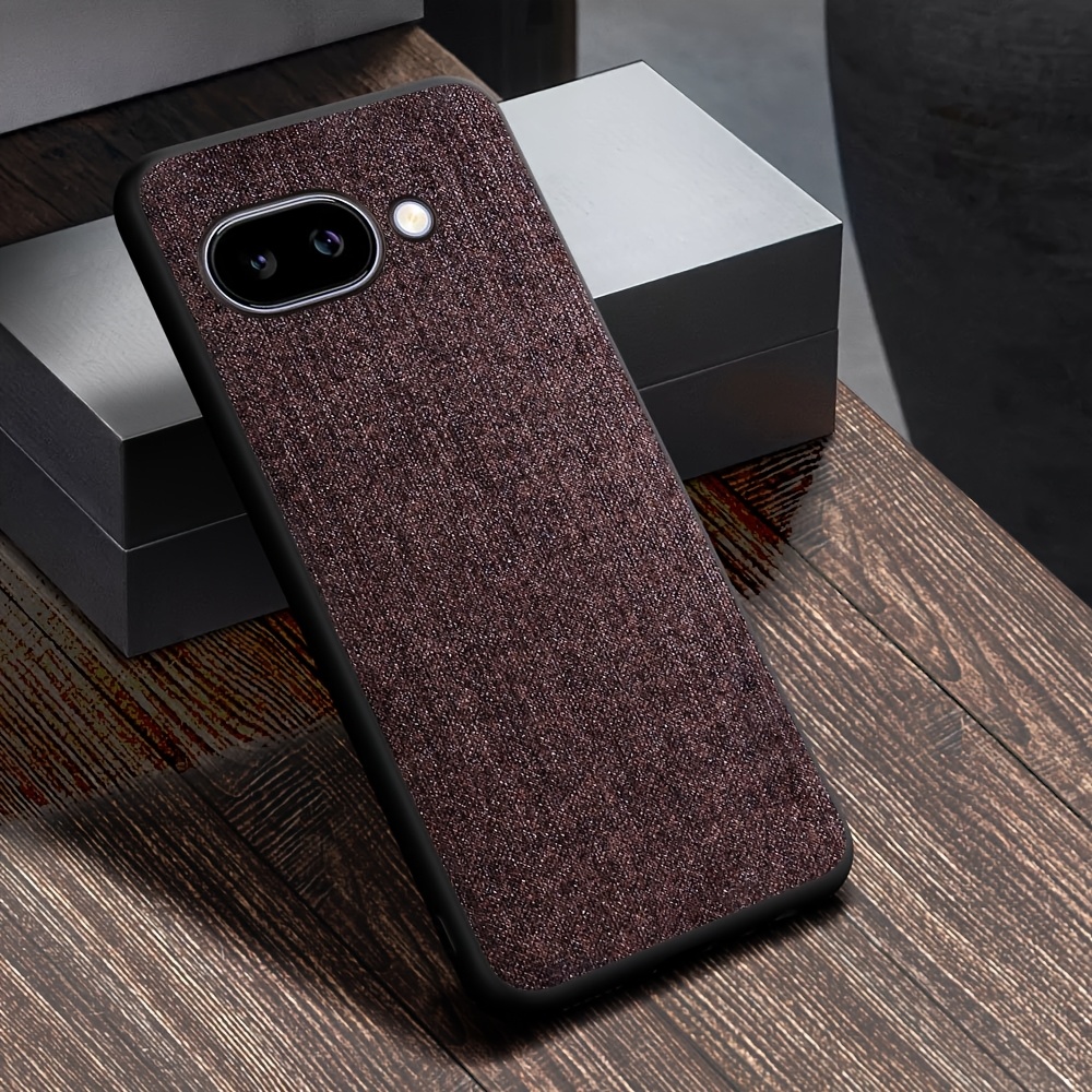 TEMU Phone Case: Case For Pixel 10 Pro Xl Pixel 9a, Linen Textured Fabric-like Faux Leather Back Cover For Pixel 10 Pro Xl Case