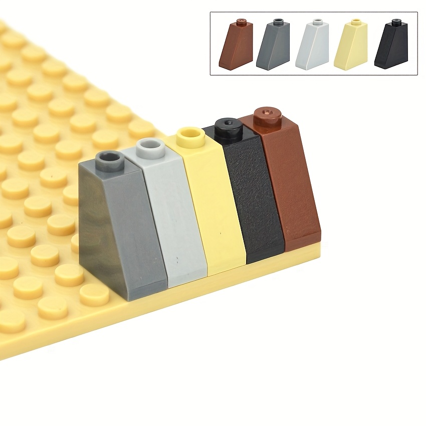 30pcs Building Blocks 60481 Slope Brick 65 2x1x2 Blocks MOC Bulk Toy