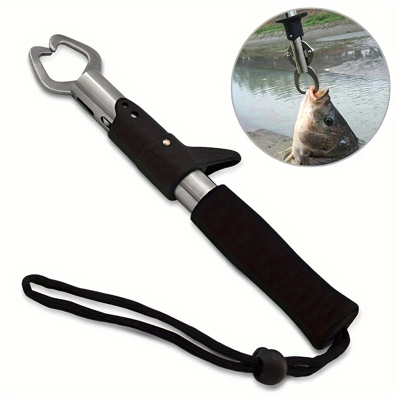 1pc Stainless Steel Fish Controller, Fish Plier, Fishing Gripper Tool, Fish  Clamp, Fishing Accessory