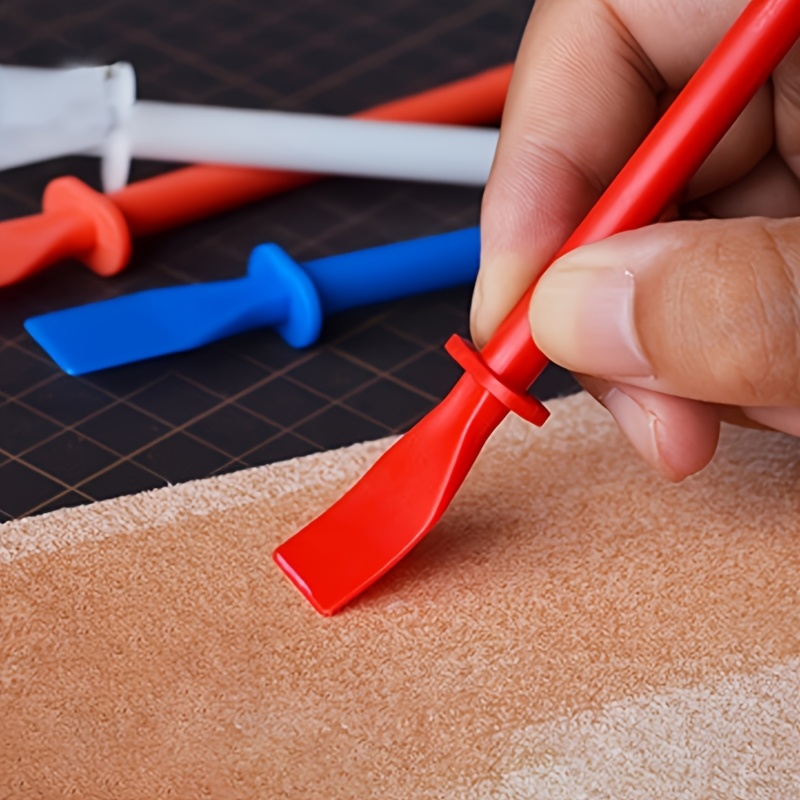 Glue Spreaders, Polypropylene Glue Smear Sticks Applicator, Painting Scrapers For Handmade DIY Art Leather Craft Tool