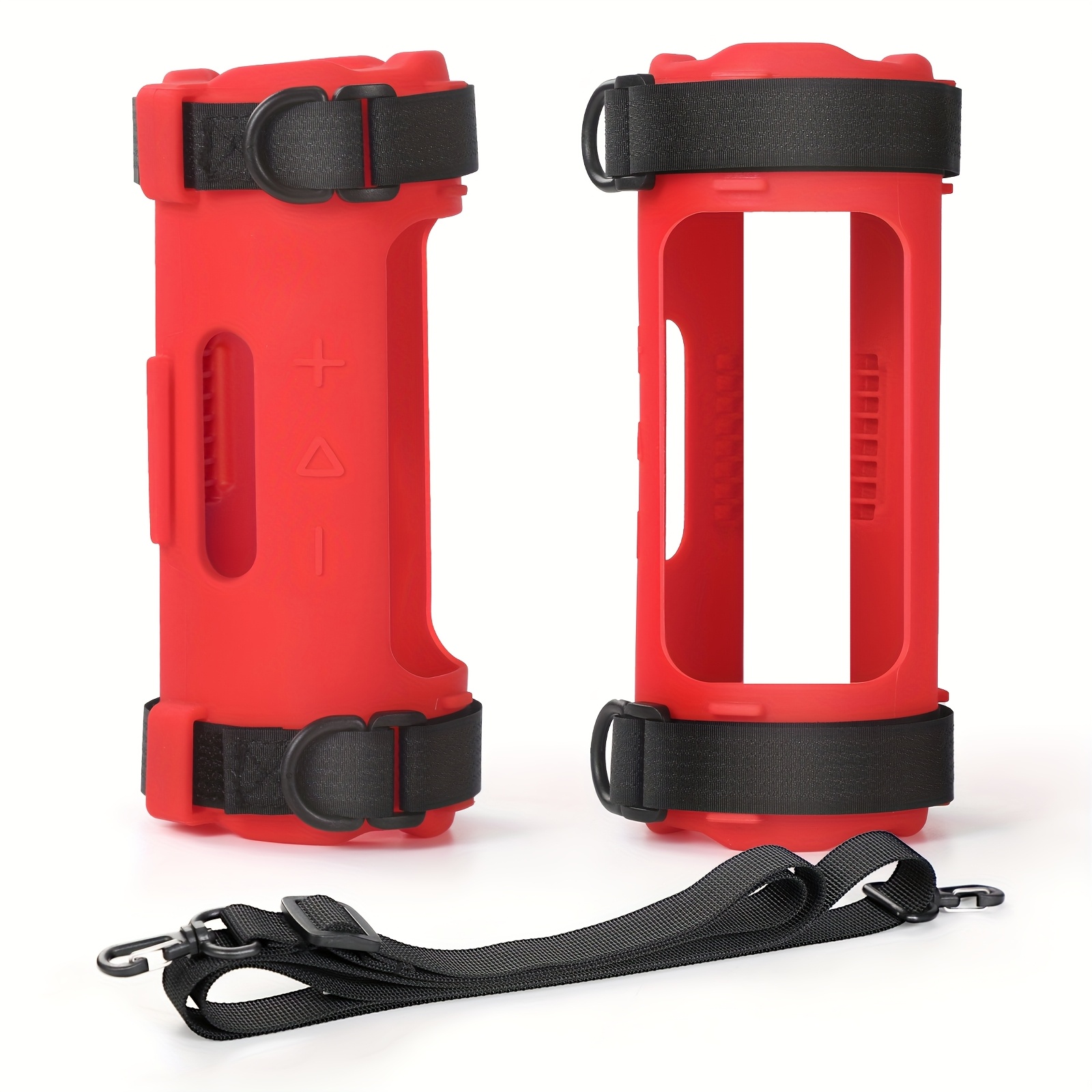 TEMU 1 étui audio en silicone pour JBL FLIP 7, sac de rangement, antichoc et anti-rayures, offrant une meilleure protection pour vos haut-parleurs