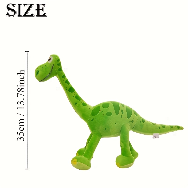 TEMU 1pc Cuddlebuddy Cartoon Brachiosaurus Dog Toy, Soft , Medium Breed Recommendation, Pet