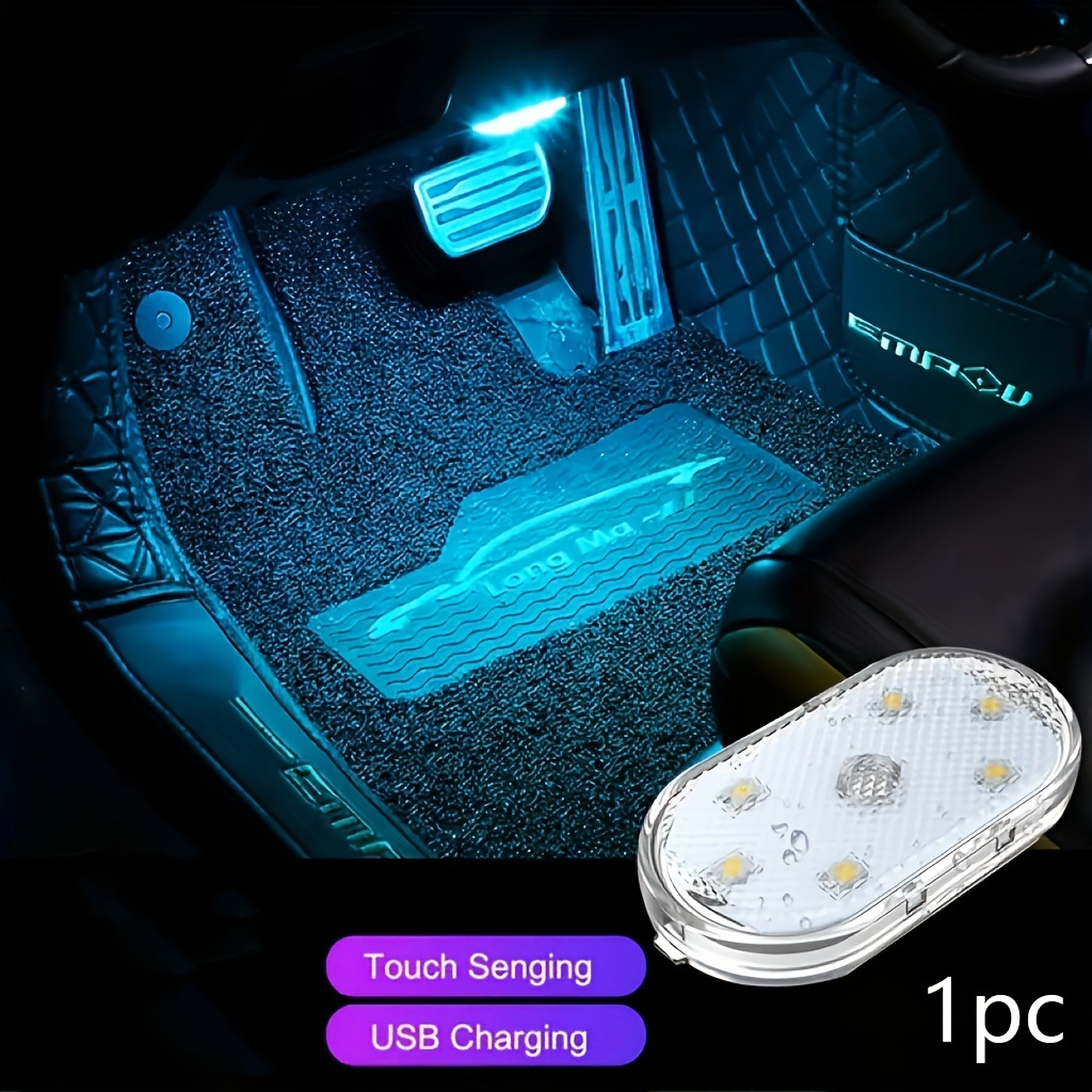 Brighten Vehicle Rechargeable Led Car Touch Light Perfect - Temu