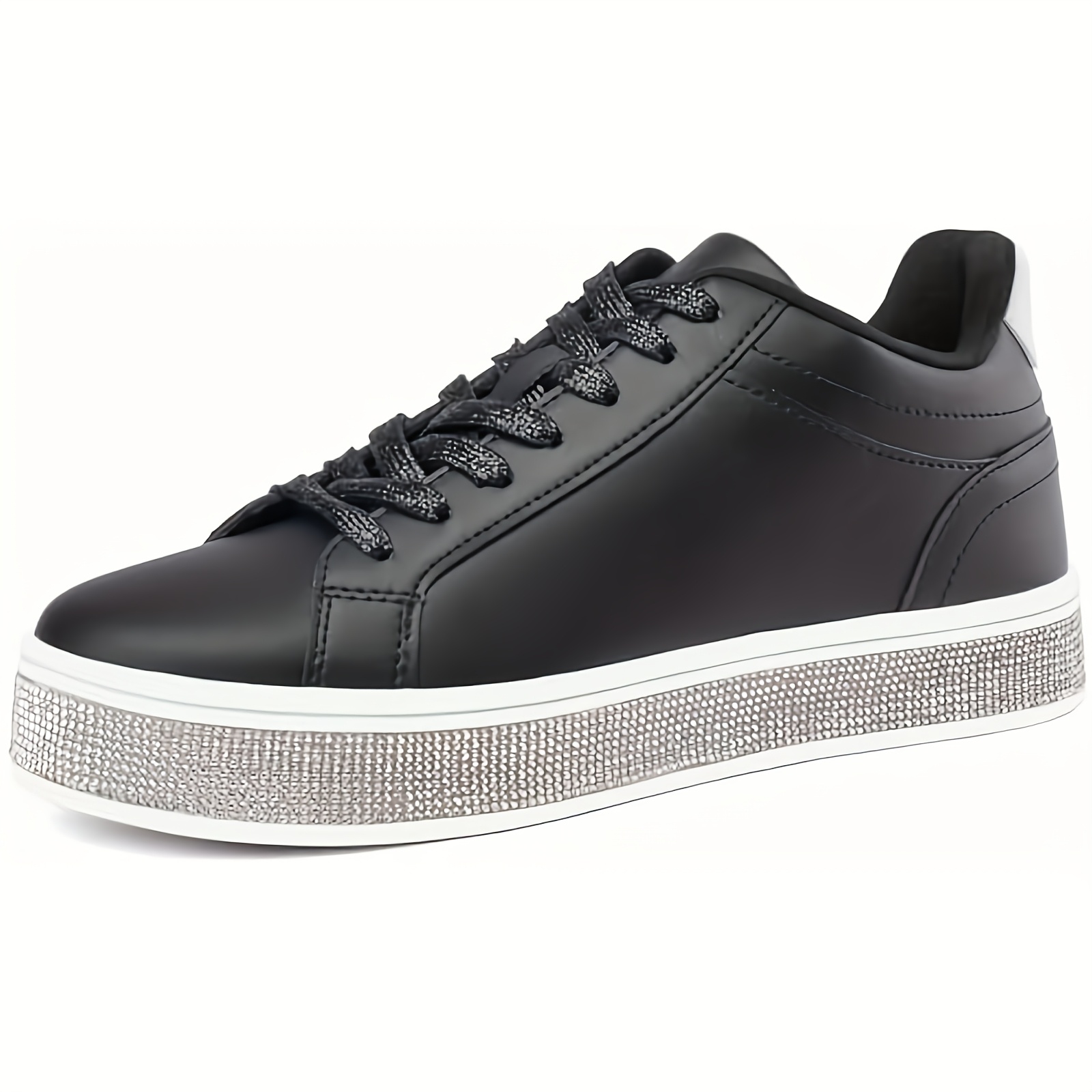 platform tennis shoe sold on Temu United States
