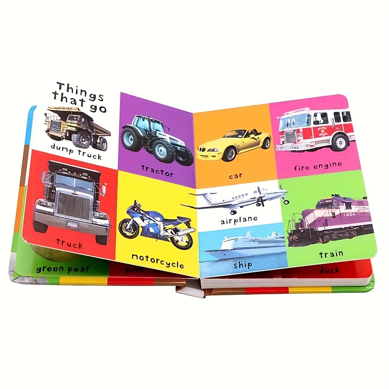 First Words Series Rounded-Corner Cardboard Board Book