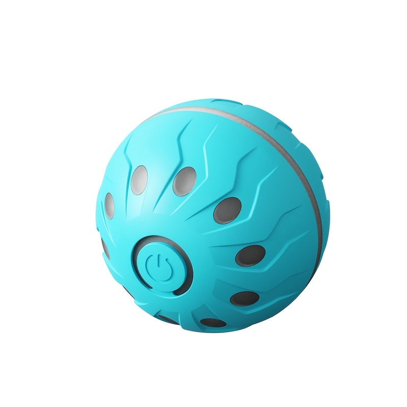 TEMU 1pc Interactive Cat Toy Ball, Smart Moving Electric Cat Toy Rolling Ball, Suitable For Small And Medium-sized Dogs Indoor Exercise, Usb
