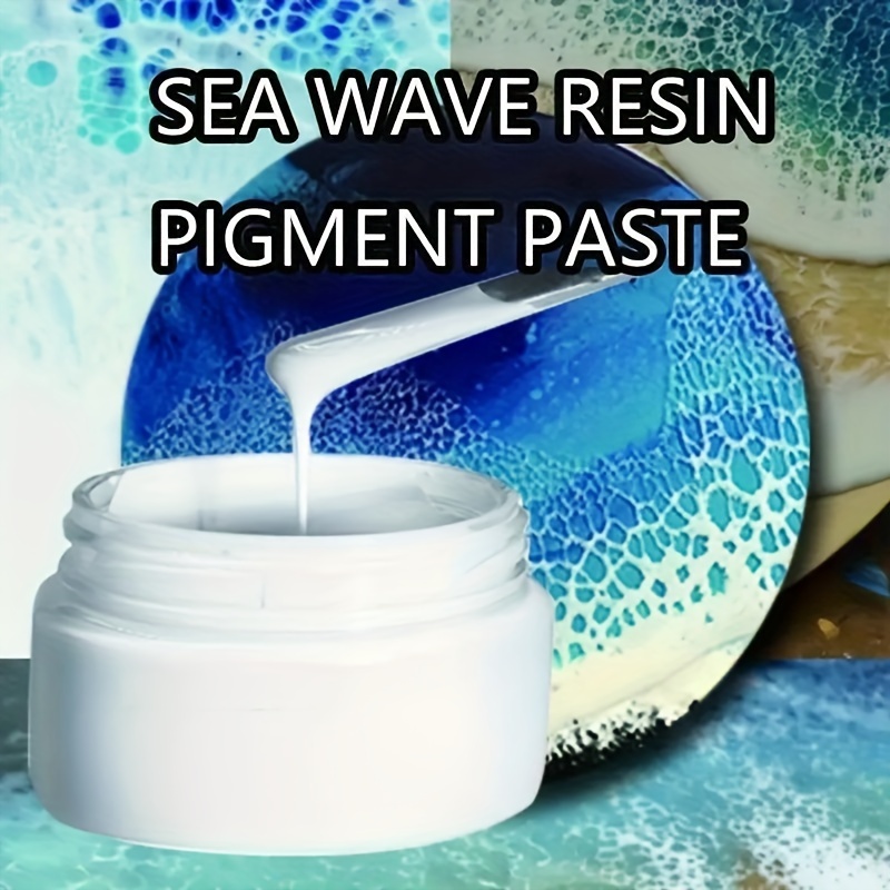 

Sea Wave Resin Pigment Paste: Create Beautiful Cells And Lacing In Resin - Perfect For Ocean !