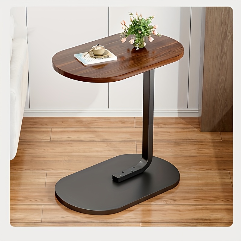 adjustable side table c shaped end table for couch 360 swivel small side table end tables for living room bedroom tv tray table for couch side tables for small spaces details 7