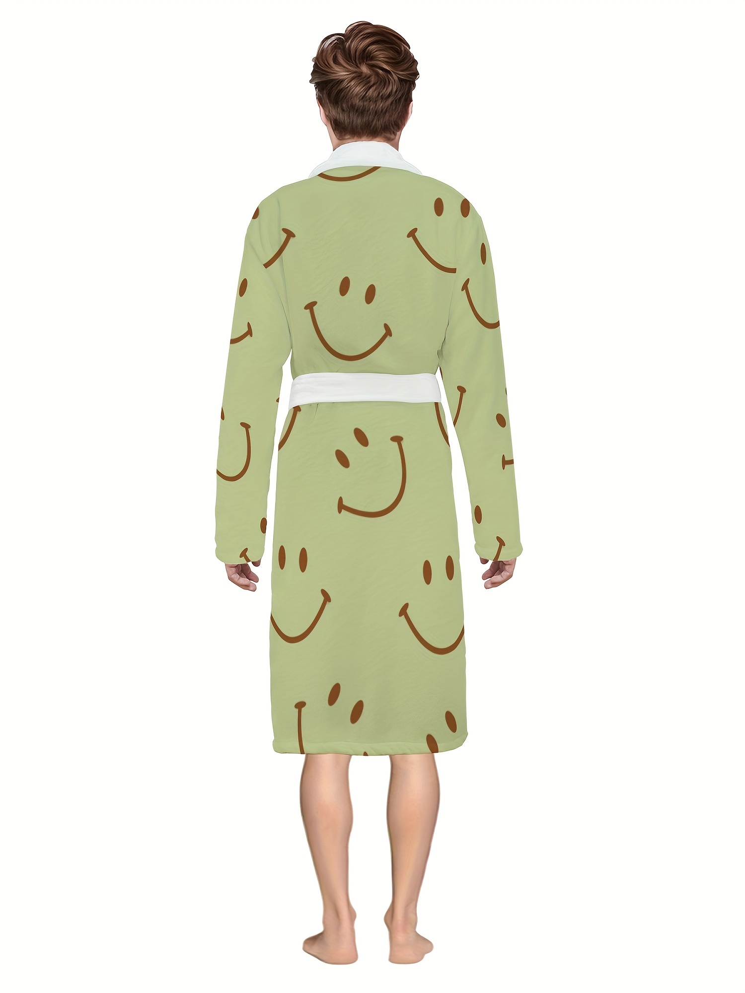 accappatoio in pile personalizzabile vestaglia Temu Italy