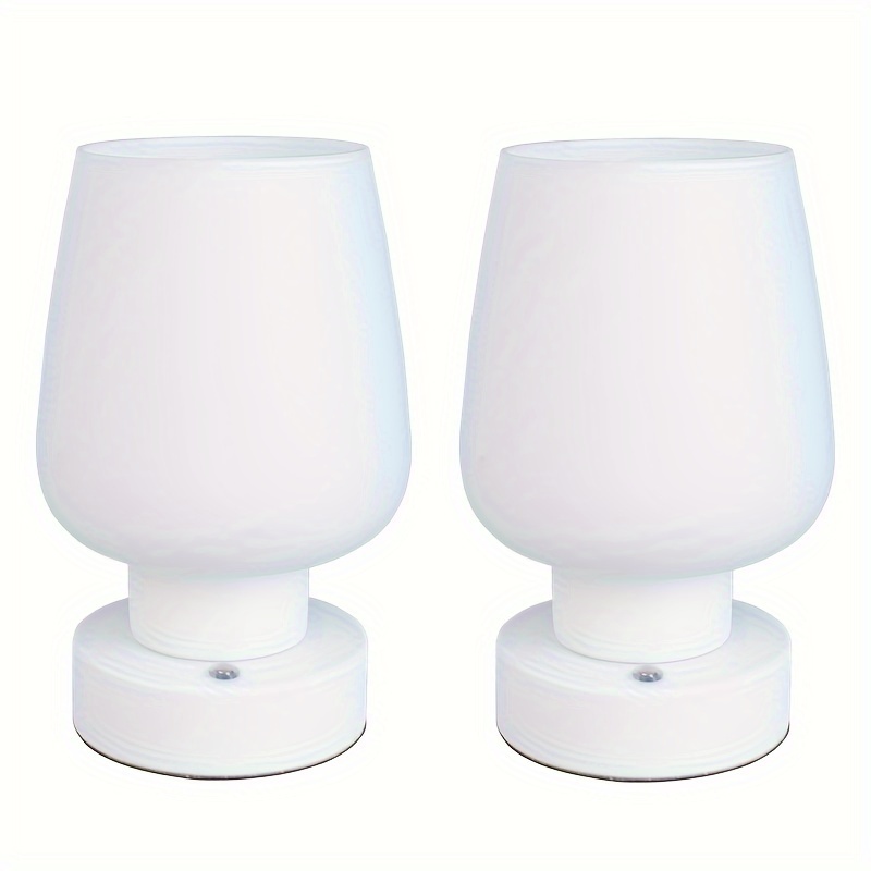 

2pc Touch , Rechargeable Table , Led , Small 3-way Dimmable For , ,