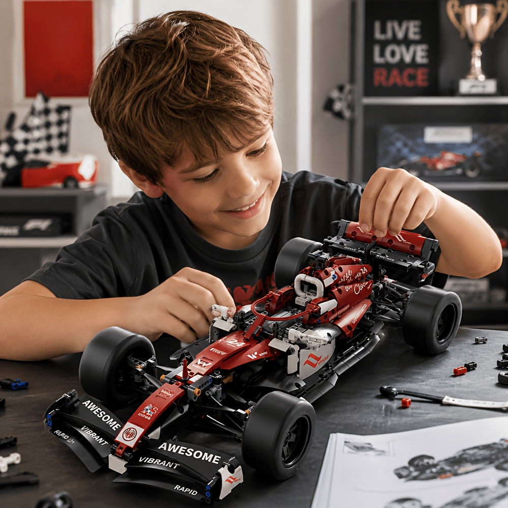 1200pcs Technical Car Building Blocks Set