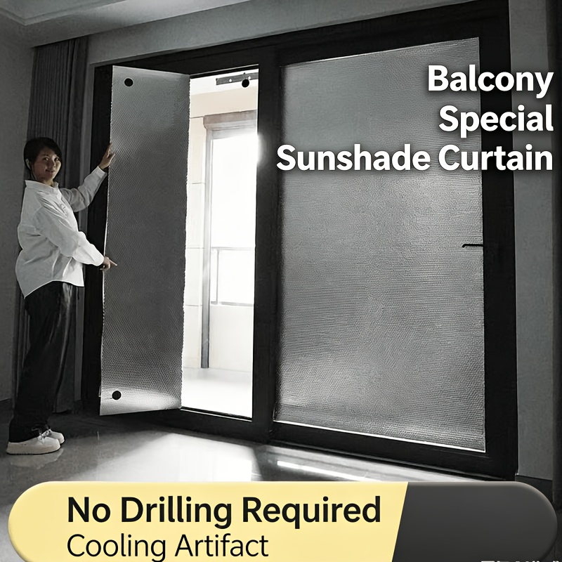 Vanabri Static Cling Window Film Suitable For & Office - & Glare, Thermal, Shield With Suction Cups, Film For Doors,, Mirrors, Installation