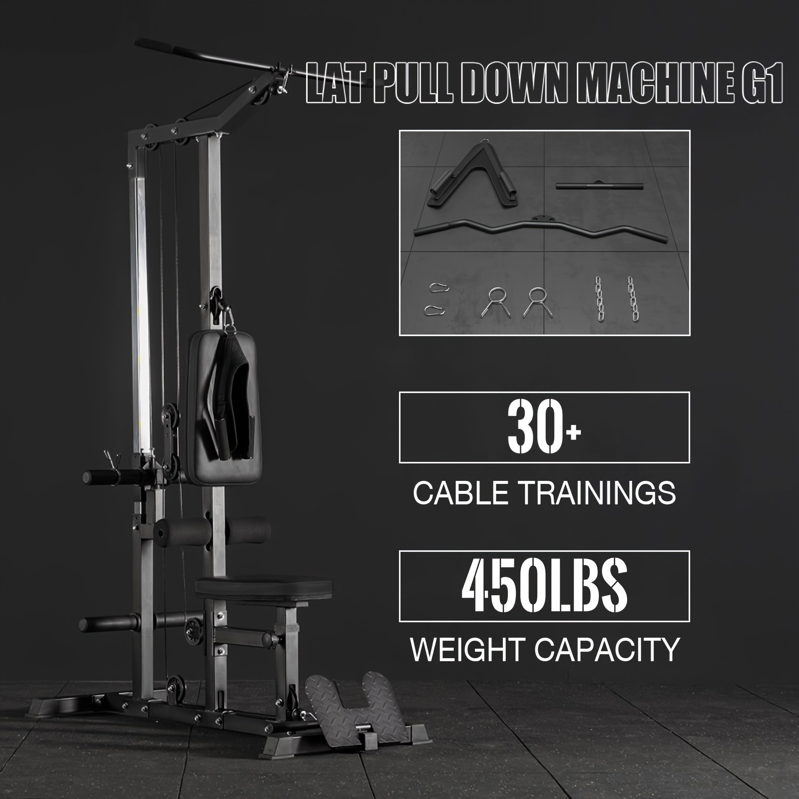 

Lat - And Lat Row -up And Plates Posts, And Low , Gym (upgraded)