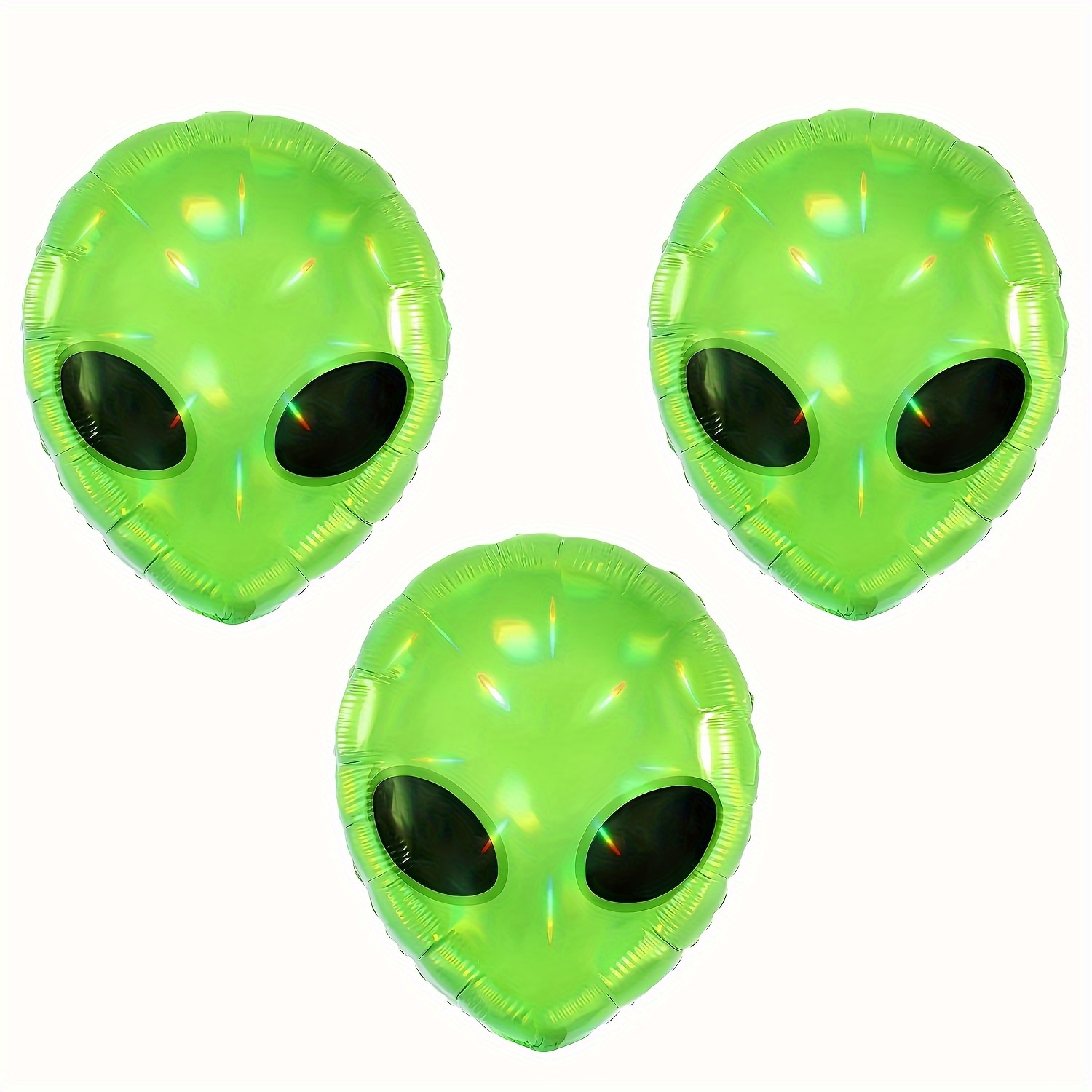 3pcs Balloons Green Inflatable Prop Birthday Party Supplies For Party Halloween Party Backdrop Home Decorations