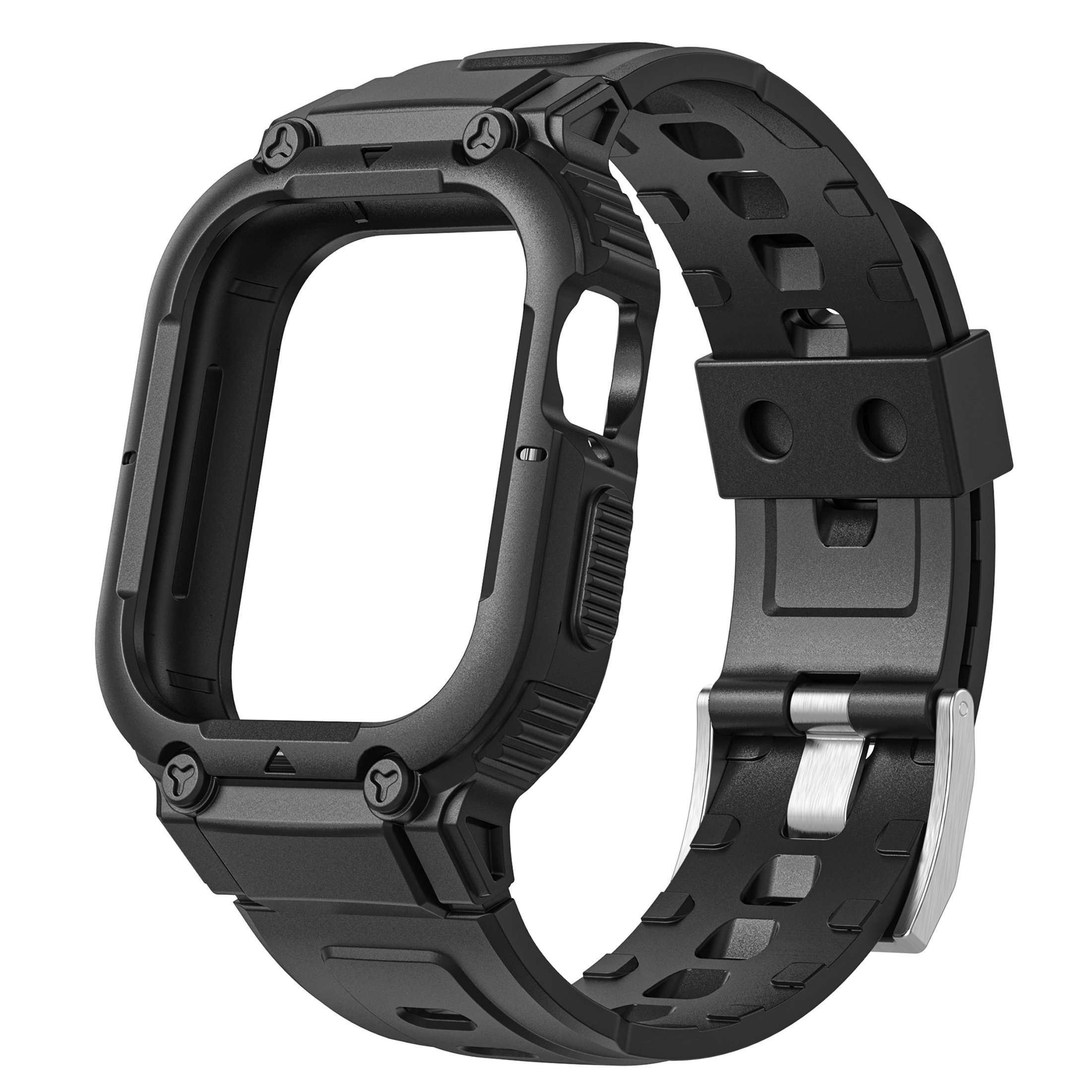 TEMU Étui de protection pour montre compatible avec Iwatch, adapté aux séries 9, 8, 7, 6, 5, 4, SE, Ultra 1/2, tailles 44 mm, 40 mm, 45 mm, 41 mm et
