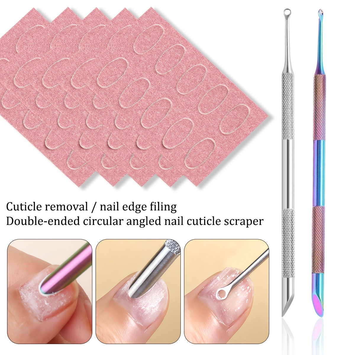 Cuticle Remover & Ultra-Thin Scraper for Trimming