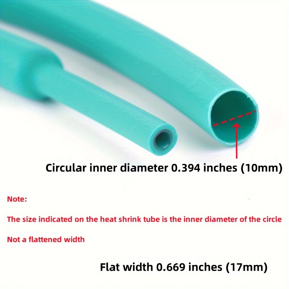 127pcs Black Red Heat Shrink Tubing 2:1 Assortment Polyolefin Tube Car Cable Sleeving Wrap Wire Kit - Dash Cam Jordan