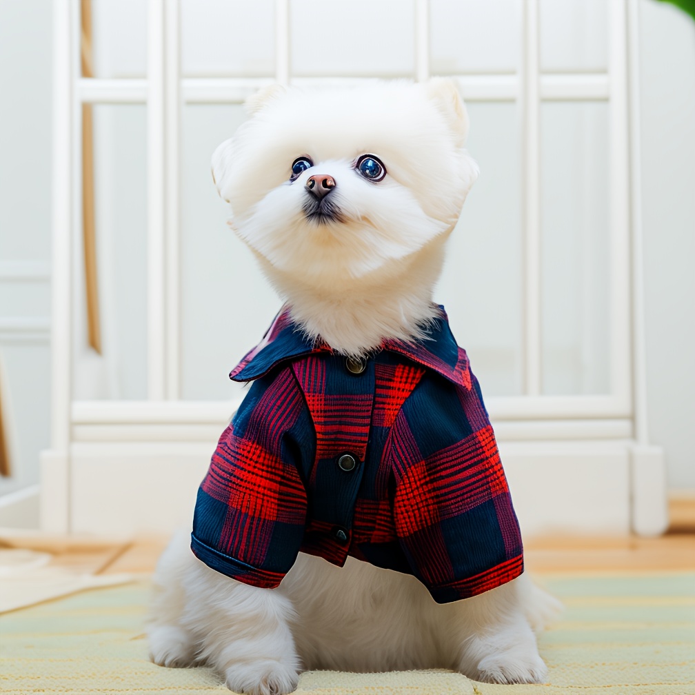 Cute Plaid Cat Shirts Adorable Pet T Shirts For Small Medium Dogs Cats, Don't Miss These Great Deals