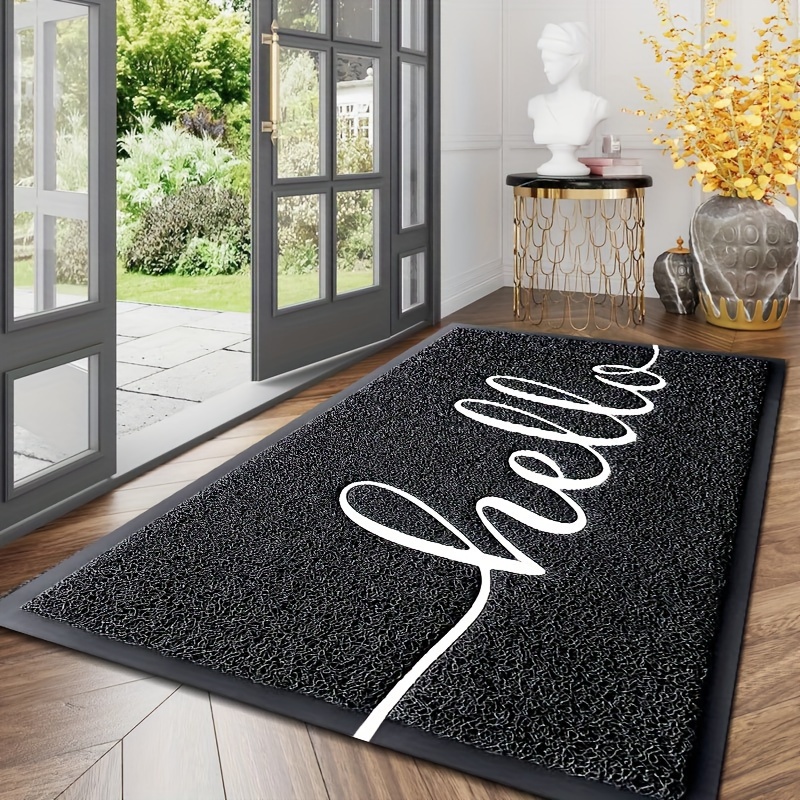 

Style Letter Entrance Door Pvc Wire Ring Floor Mat Anti-slip Floor Mat Indoor Bathroom Anti-slip Mat