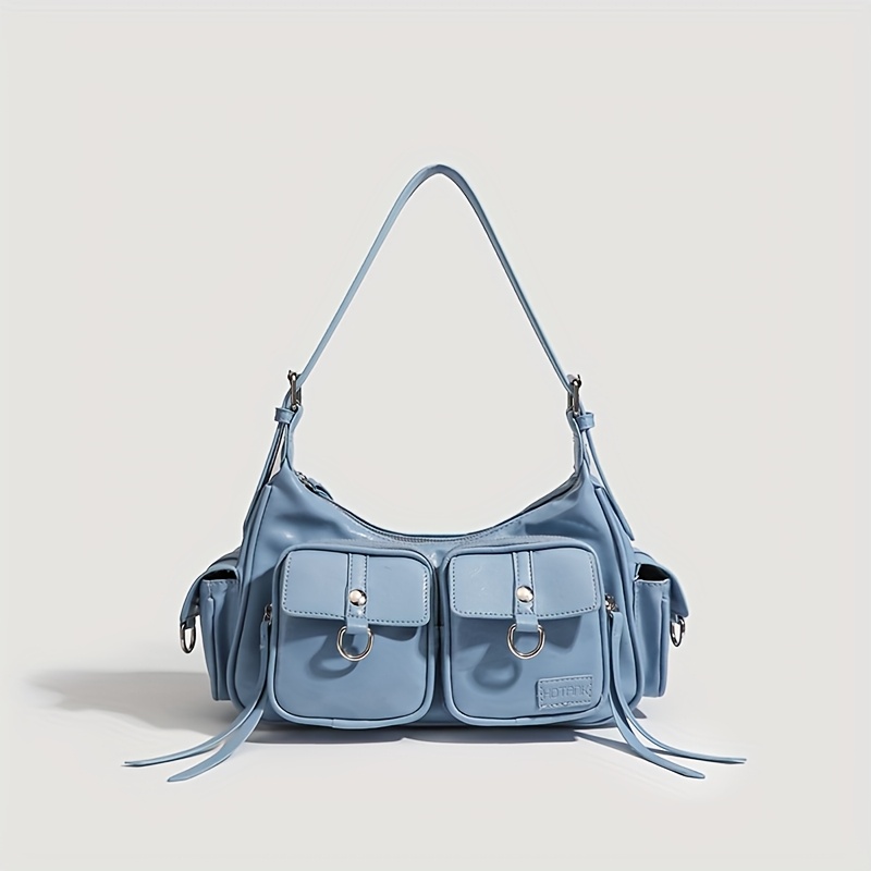 Image of Fashion Casual Single Shoulder Underarm Small Square Bag 2025 Spring New Premium Niche Bag Women