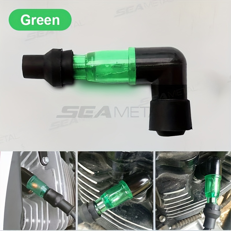 TEMU 1pc Motorcycle Glitter Spark Motorcycle Decoration Accessories Waterproof High Pressure Spark Motorcycle Modified Parts