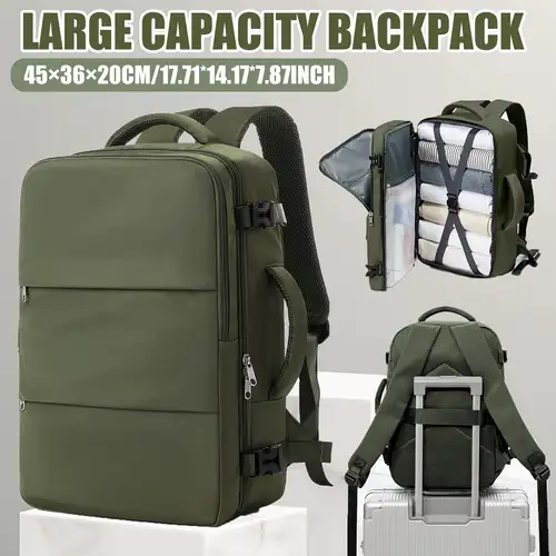 ryanair underseat cabin bags measuring , along with a 43.5*30*13 stylish backpack suitable for travel, leisure, and students - bags & luggage - Temu Sweden ryanair underseat cabin bags measuring , along with a 43.5*30*13 stylish backpack suitable for travel, leisure, and students - bags & luggage - Temu Sweden