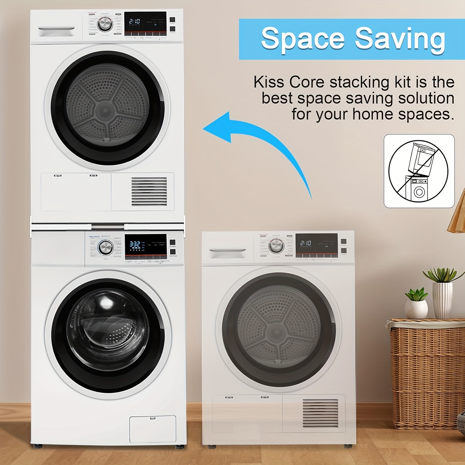 How to Stack Ge Washer And Dryer: Easy Steps for Space Saving