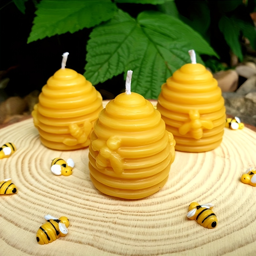 1 Kerzenform - * Bienenwachs Honigwaben Mini Bienenkerzen - Votivkerzen - Dekoration - Party Dekoration Geschenk - Bauernhaus Dekoration