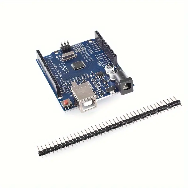 3 placas de desarrollo r3, microcontrolador 328p-au, versión ch340g, compatible con ide, cable usb y cabezales de pines de 2,54 mm, montaje en pcb, de cobre, conexión rápida, fuente de alimentación de 36 v, no batería Detalles del producto 8