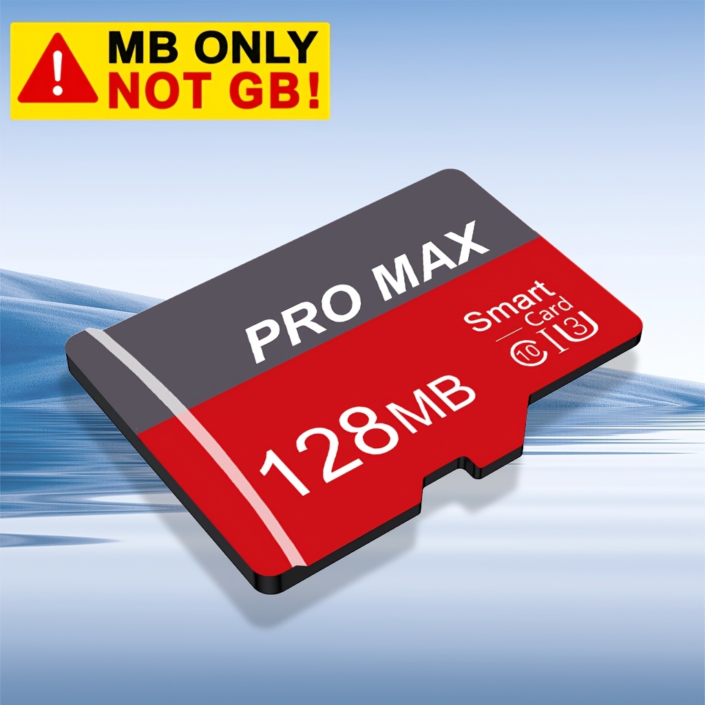 TEMU 1pc Small Capacity Memory Card 512mb 256mb 128mb 64mb, Small-capacity Tf Cards Are Not Suitable For Large-capacity Storage And Continuous