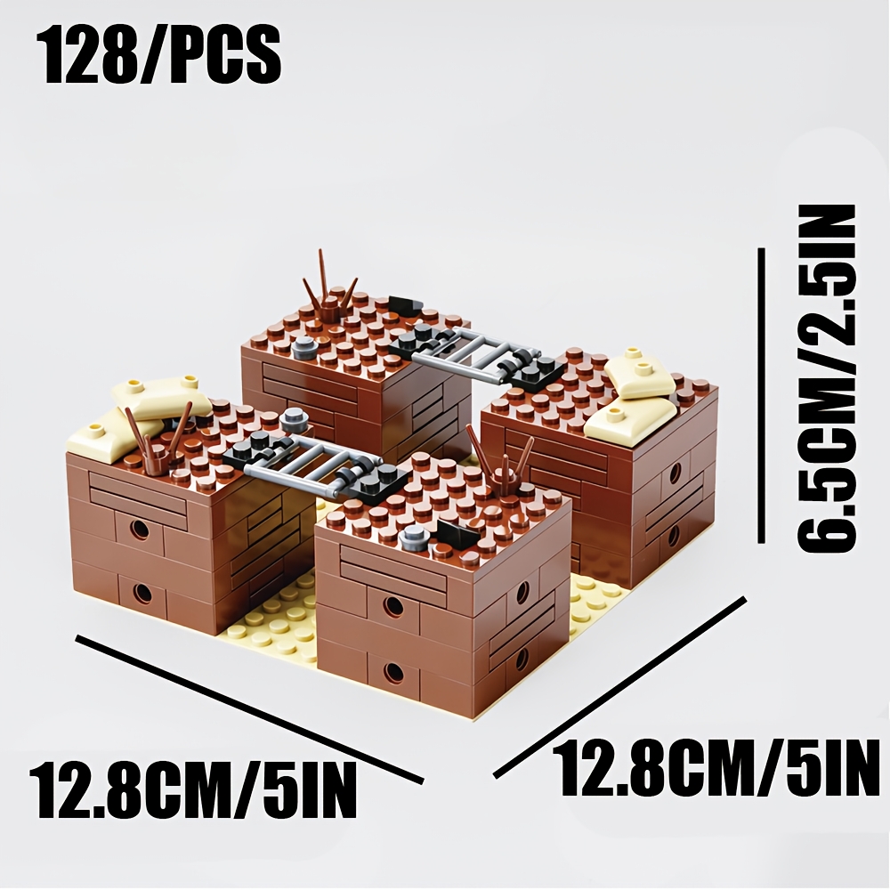 Creative Trench Block Base Model Assembly Toy
