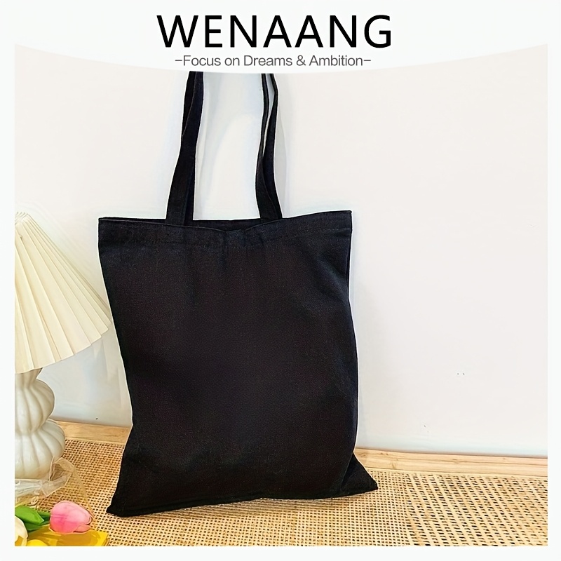 Men's Shoulder Bag Men's Tote Bag Casual Carryall With Dual Handles Fixed Shoulder Strap Durable Fabric Large Capacity Perfect For Work, Travel