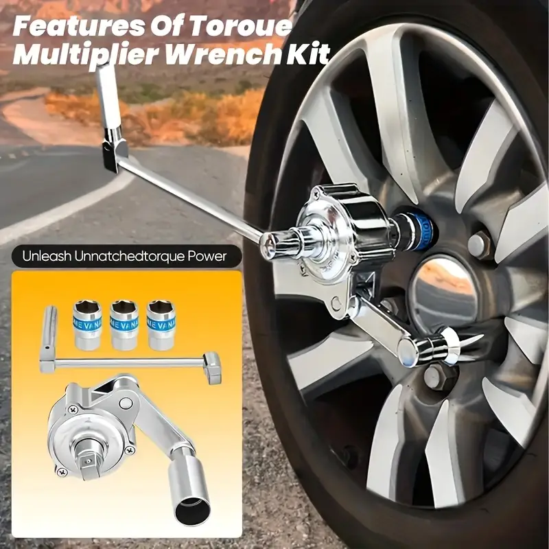 Top 3:1 Torque Multiplier Wrench - Heavy Duty Manual Car Truck Top 3:1 Torque Multiplier Wrench - Heavy Duty Manual Car Truck