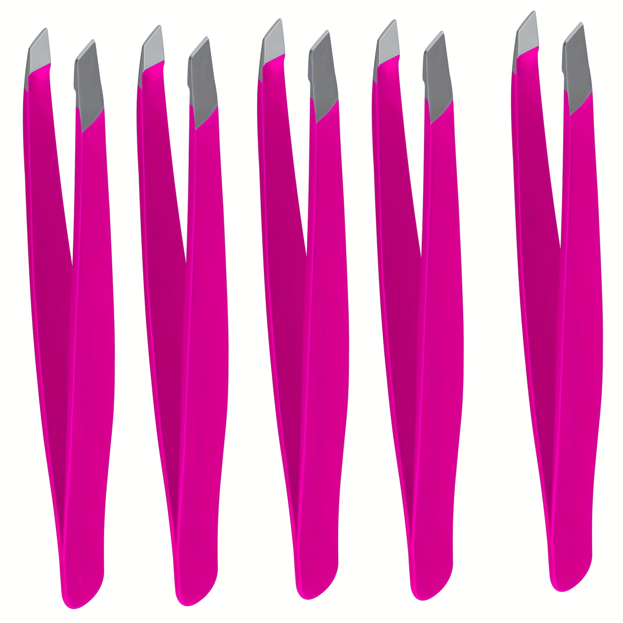 Tweezers For Precise Hair Removal - Stainless Steel Straight Tip Tweezers For Eyebrows, Ingrown Hairs, , Facial Hair