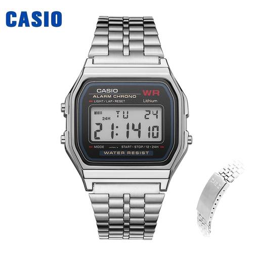 item picture electronic watch mens watch retro small square