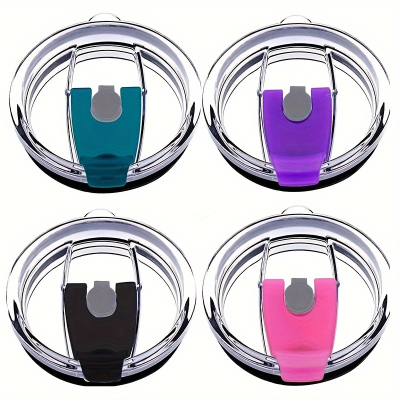 

2pcs Replacement , Anti-spill And Friendly , Bpa Free And Compatible With 30oz/20oz Car Cups, Black And 9 Other Colors