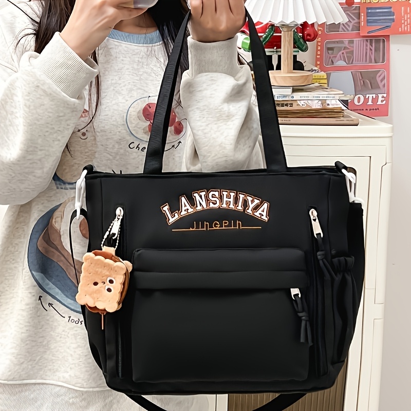 japanische ins süße weiche tasche damen studenten schulrucksack schultertasche lernhilfe tasche lässige   umhängetasche