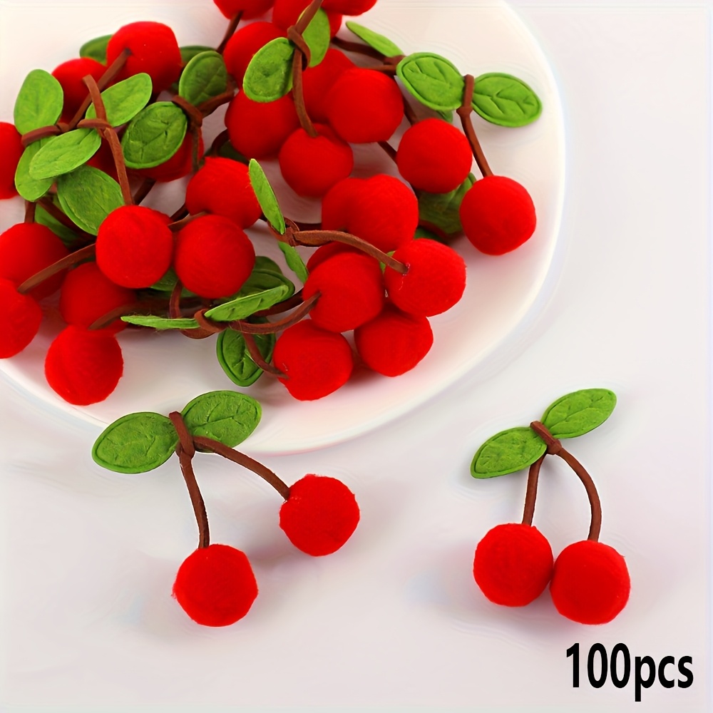 TEMU 30pcs/50pcs/100pcs Bolas de Peluche de de Elasticidad para Accesorios de Ropa y Horquillas Decorativas de Cortina