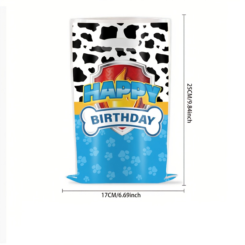 Image of 20pcs Gift Bags, Cute And Tote Bags, Cartoon Party Decor Candy Bags, Universal For Holidays,christmas,halloween