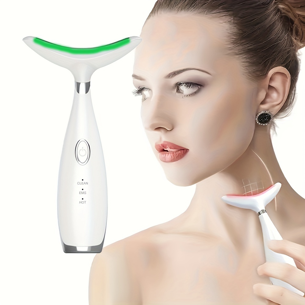 

The Utility Model To A Massager With 3 Of Lights For Face And Neck