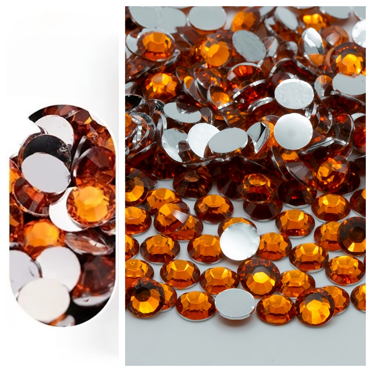 2mm 5002pcs 3mm 5002pcs 4mm 2502pcs 5mm 1502pcs 6mm 502pcs flat   resin rhinestones with 33 colors   for nail art suitcase clothing and jewelry making
